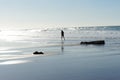 Running on the Guincho beach