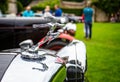 Running Indian Alvis Car silver hood ornament