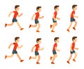 Running man animation.