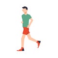 Fitness Flat Icon Royalty Free Stock Photo