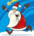 Running santa