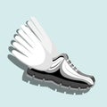 running shoes design Royalty Free Stock Photo