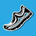running shoes design Royalty Free Stock Photo