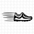 running shoes design Royalty Free Stock Photo