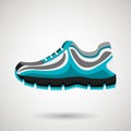 Running shoes design Royalty Free Stock Photo