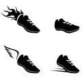 Running shoes icon