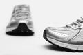 Running sport shoes closeup Royalty Free Stock Photo