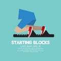 Running Starting Blocks