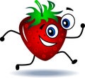 Running strawberry