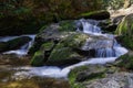 A Running Stream in The Great Smoky Mountains National Park Royalty Free Stock Photo