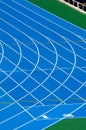 Running track Royalty Free Stock Photo