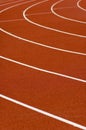 Running track Royalty Free Stock Photo