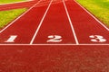 Running Track Start