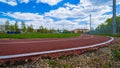 Running track Royalty Free Stock Photo