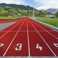 Running Tracks Royalty Free Stock Photo