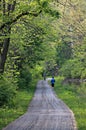 Running Trail along the Erie Canal, Cleveland, Ohio