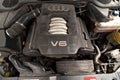 Running V6 engine from Audi A8 .