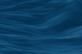 Running water, soft waves background dark blue Royalty Free Stock Photo