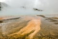 Runoff Channels Around Grand Prismatic Spring