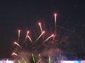 Fireworks at Shatin Racecourse XVI Royalty Free Stock Photo