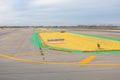 Runway Signs and Markings Royalty Free Stock Photo