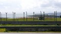 Runways at El Prat de Llobregat airport, Barcelona Royalty Free Stock Photo