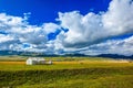 Ruoergai Grassland, South of Gansu, China Royalty Free Stock Photo