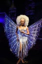 RuPaul statue at Madame Tussauds in Times Square in Manhattan, New York City