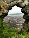 Rupea fortress in Romania