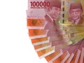 100000 rupiah Royalty Free Stock Photo