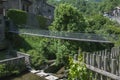 Rupit suspension bridge Royalty Free Stock Photo