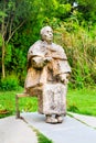 Baba Vanga statue in Rupite, Bulgaria