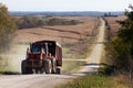 Rural agricultural landscape of U.S. Midwest