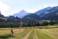 Rural Alpine landscape in Hohe Tauern National Park, Austria Royalty Free Stock Photo