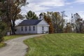 Rural Appalachian country church Royalty Free Stock Photo