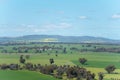 Rural areas point view in regional Australia of Walla Walla town Royalty Free Stock Photo