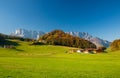 Rural autumn scenery in Bertechsgarden Alps, Bavaria, Germany Royalty Free Stock Photo