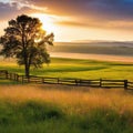 Rural background with close up cowboy Rustic outdoor