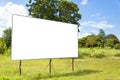 Rural blank bilboard