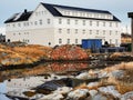 Rural buildings on the Norwegian coast