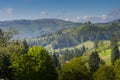 Rural Carpathian landscape Romania Royalty Free Stock Photo