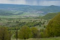 Rural Carpathian landscape Romania Royalty Free Stock Photo