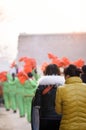 Rural China Spring Festival sacrifice