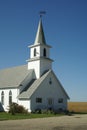 Rural Church Royalty Free Stock Photo