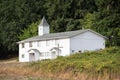 Rural church building in Oregon Royalty Free Stock Photo