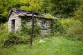 Rural country home ruin Royalty Free Stock Photo