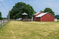 Rural Country York County Pennsylvania Farmland, on a Summer Day Royalty Free Stock Photo