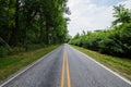 Rural Country York County Pennsylvania Farmland, on a Summer Day Royalty Free Stock Photo