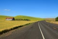 Rural drive in Washington state