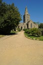 Rural English church Royalty Free Stock Photo